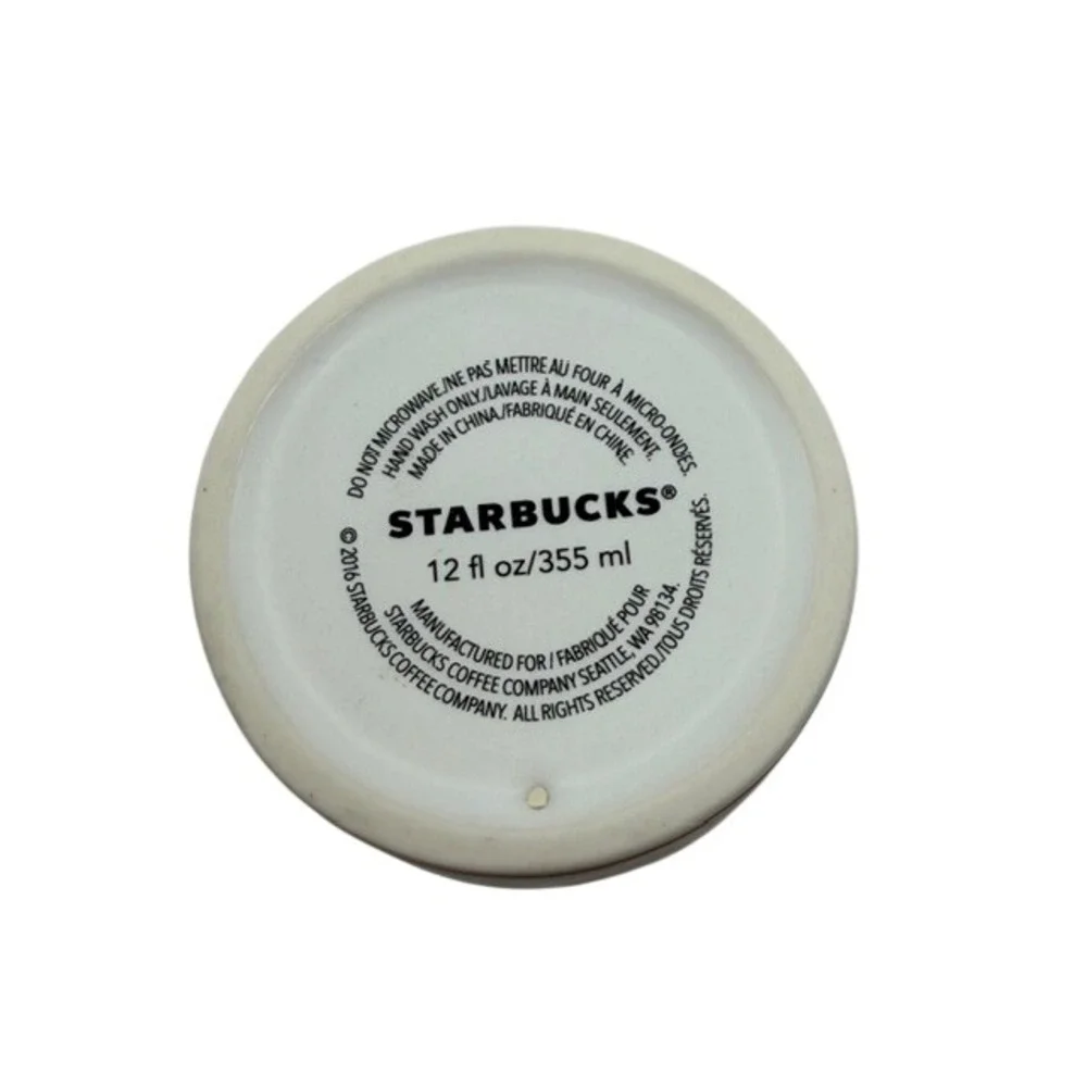 Starbucks Philadelphia City of Brotherly Love Brick Ceramic Travel Tumbler 12oz - Picture 5 of 5